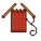Red yarn ball icon representing crafting, knitting, and crochet